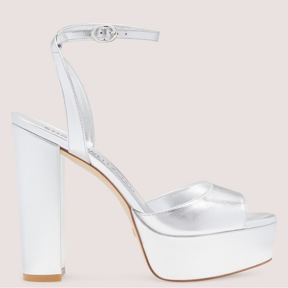 Stuart Weitzman, 8.5, Ryder II Platform Sandal - Picture 2 of 6